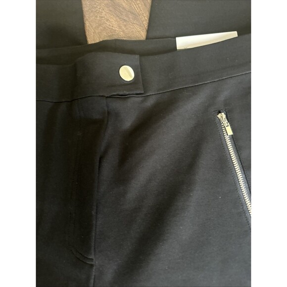 Rafaella women's Plus Size Slimming Pull-On Ankle Pant with Zipper Detail 20W - Picture 3 of 8